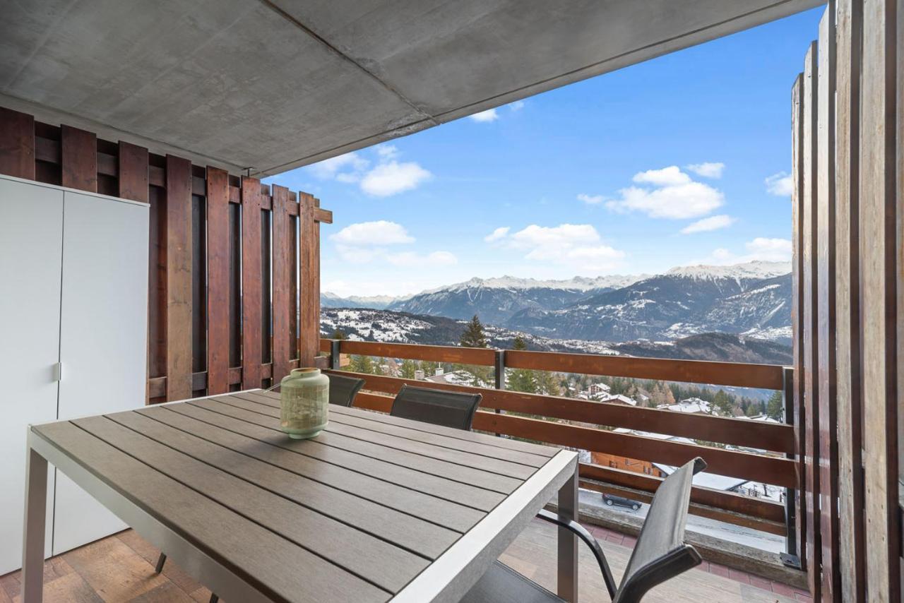 Chaleureux Studio A Anzere, Accessible A Ski, Proche De Tout Zewnętrze zdjęcie