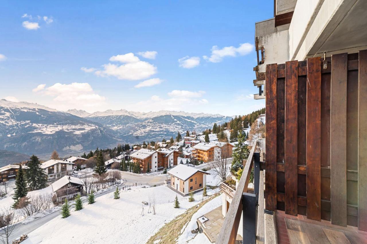 Chaleureux Studio A Anzere, Accessible A Ski, Proche De Tout Zewnętrze zdjęcie